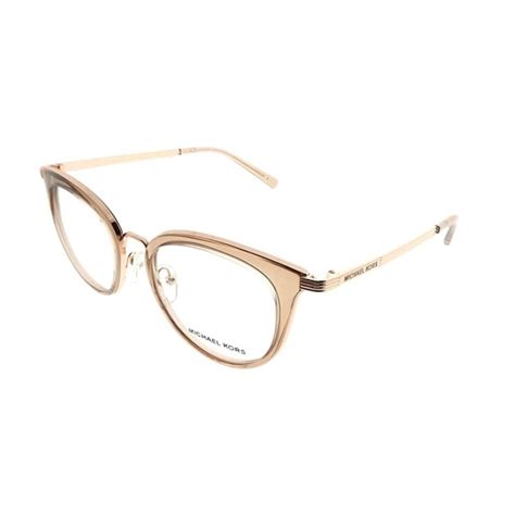 michael kors aruba rose gold|Michael Kors™ Aruba MK3026 Wayfarer Eyeglasses .